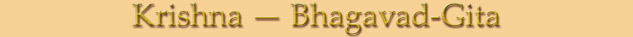 Krishna  Bhagavad-Gita